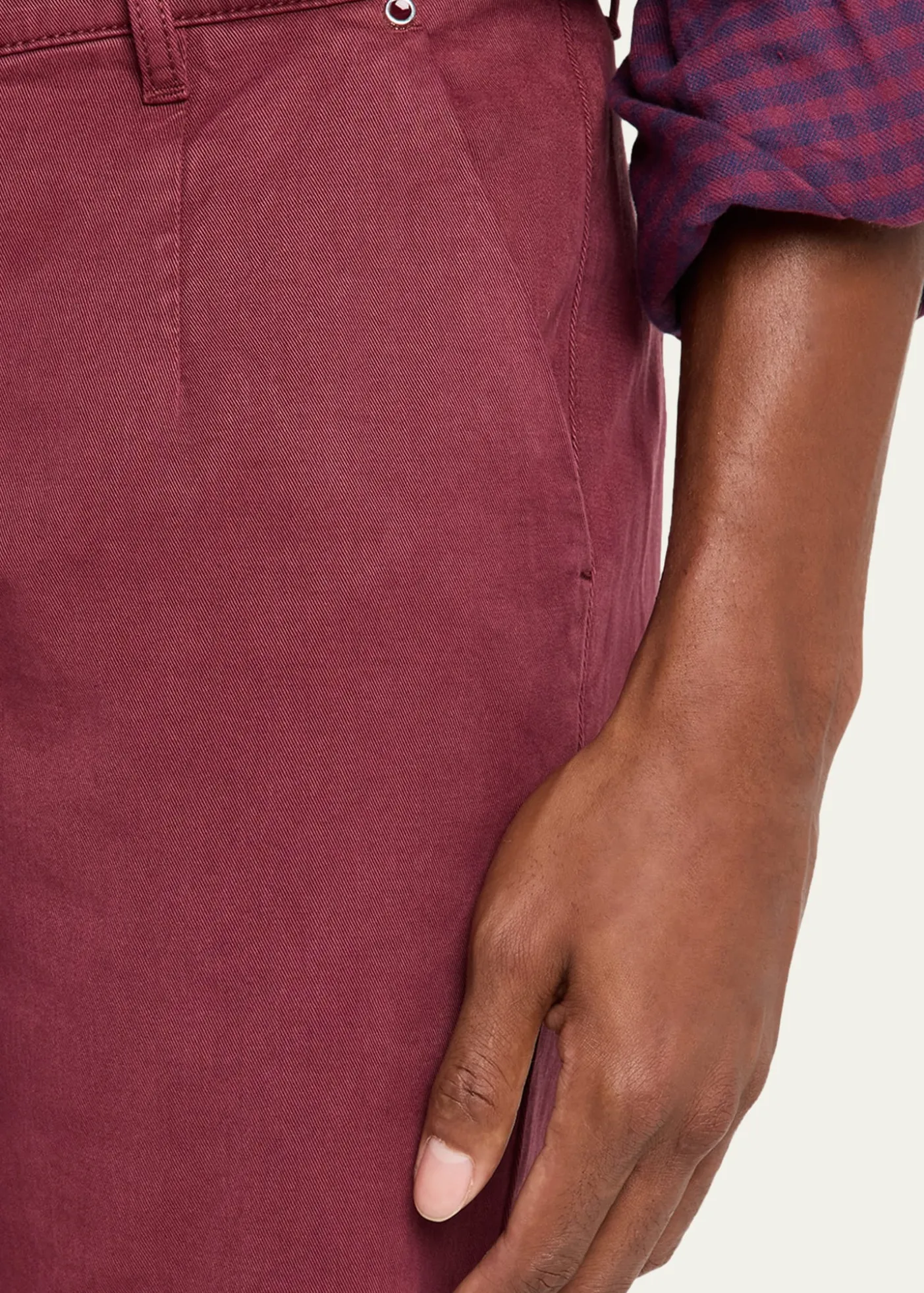 KitonMen's Straight Fit Flat-Front Pants