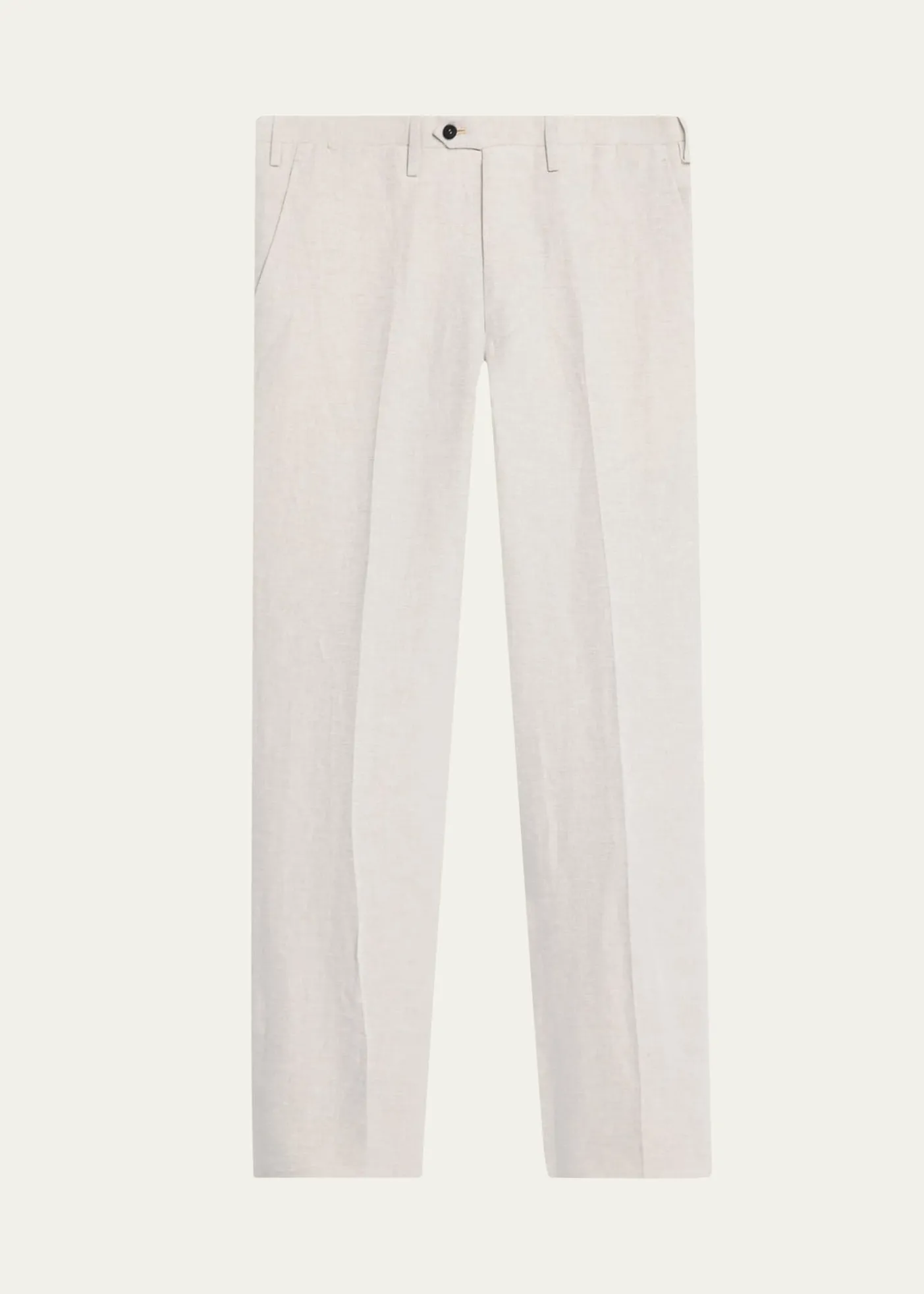 KitonMen's Twill Flat-Front Pants