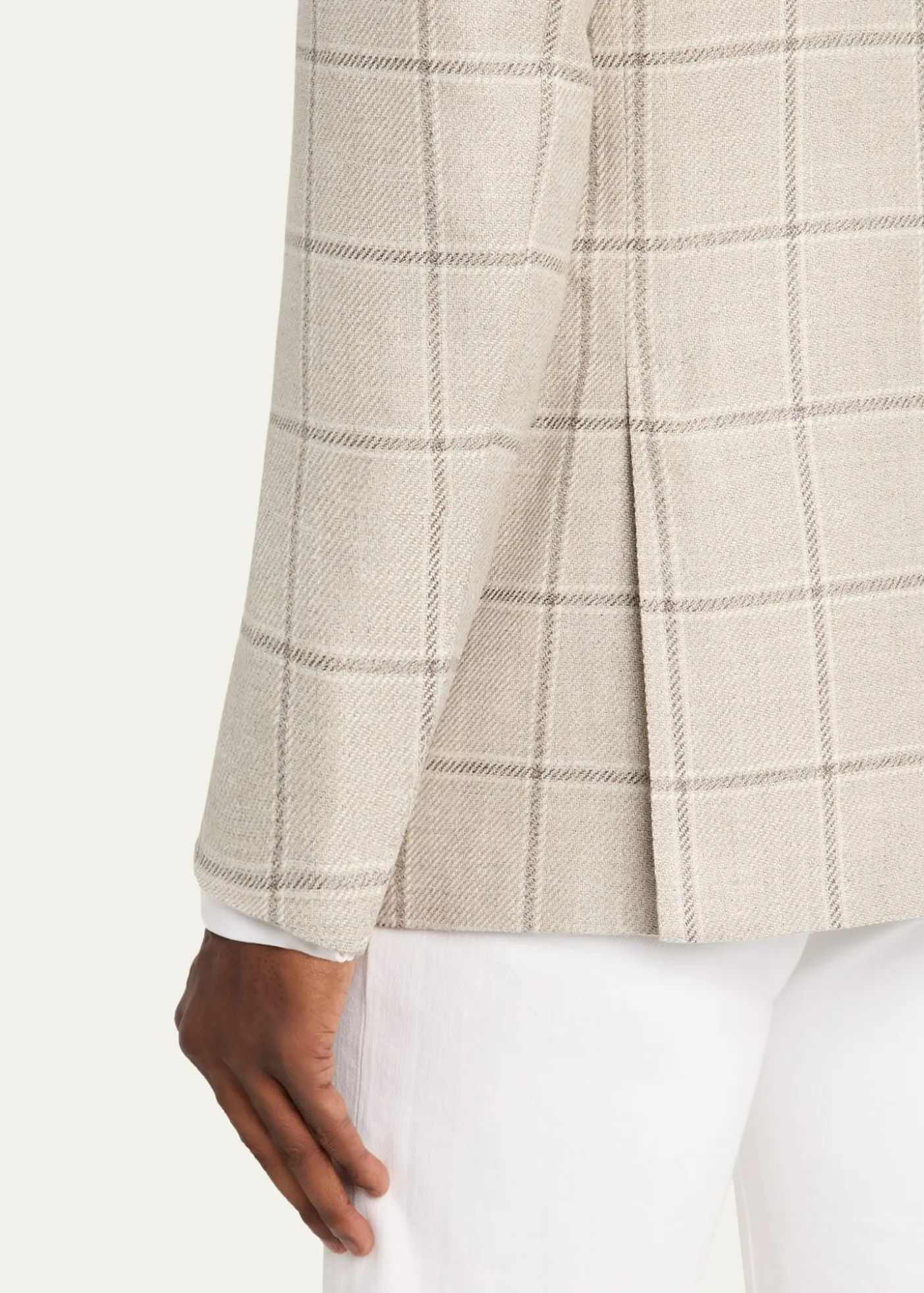 KitonMen's Windowpane Sport Jacket