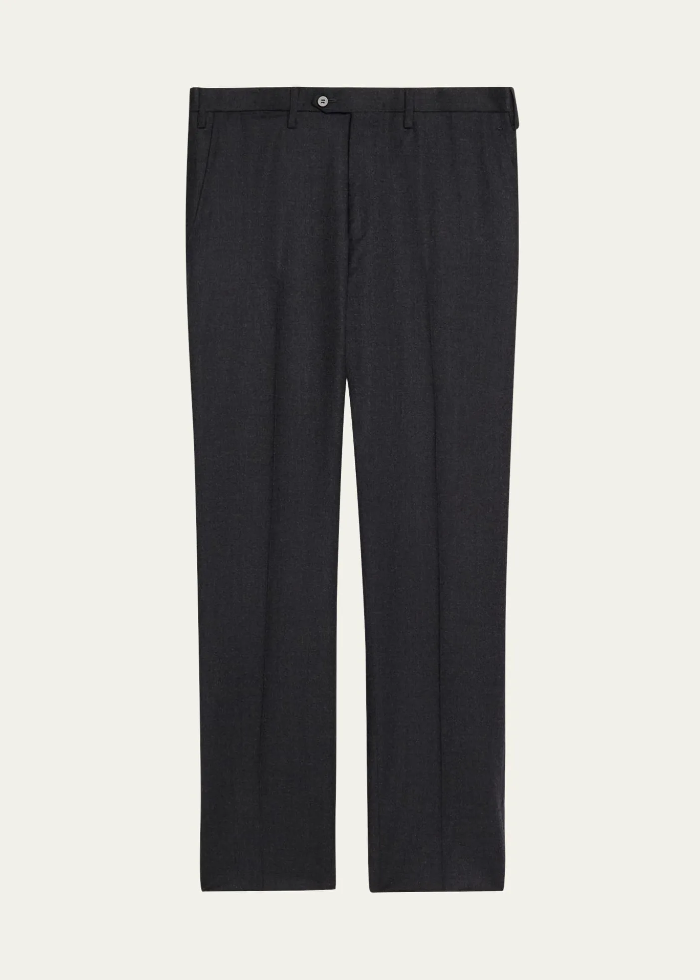 KitonMen's Wool and Cashmere Flat-Front Pants