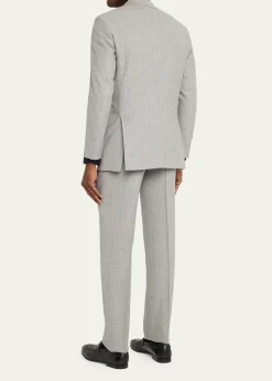KitonWool Single-Breasted Suit