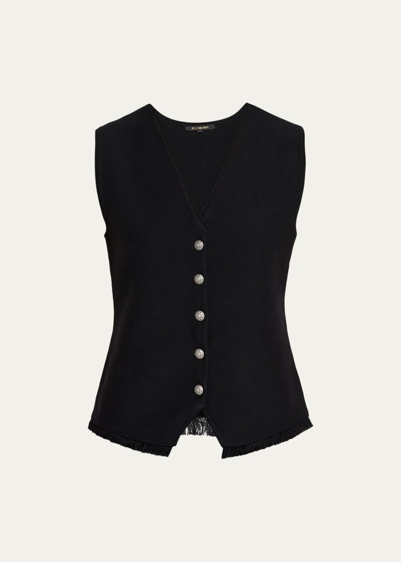 Kobi HalperinAnya Fringe-Hem Knit Vest