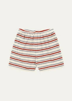Konges SlojdBoy's Itty Striped Cotton-Blend Shorts, Size 6M-8