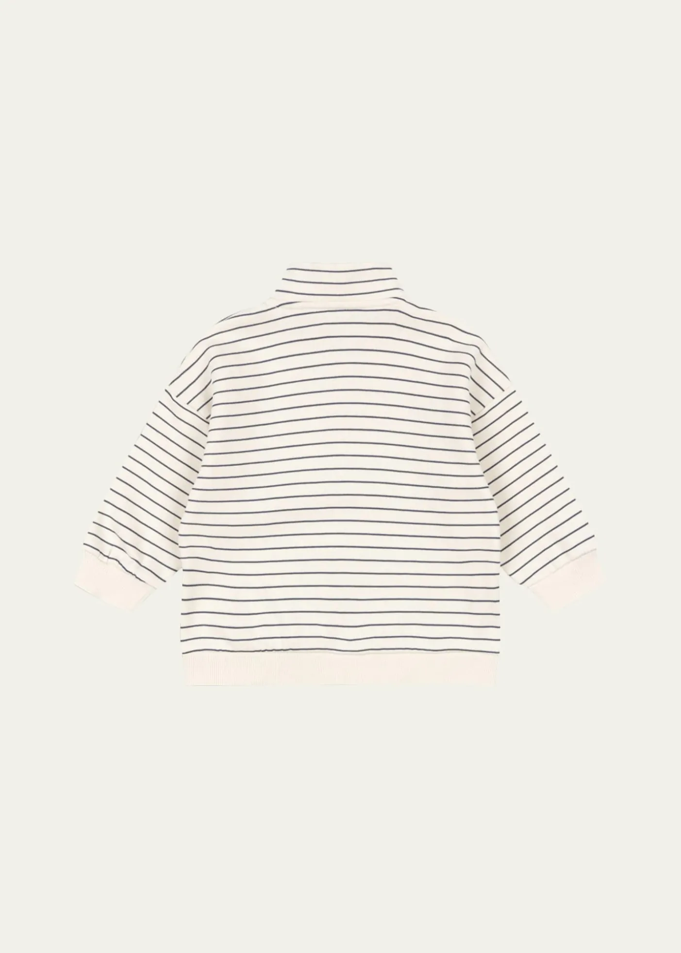 Konges SlojdBoy's Lou Striped Half-Zip Sweater, Size 6M-8