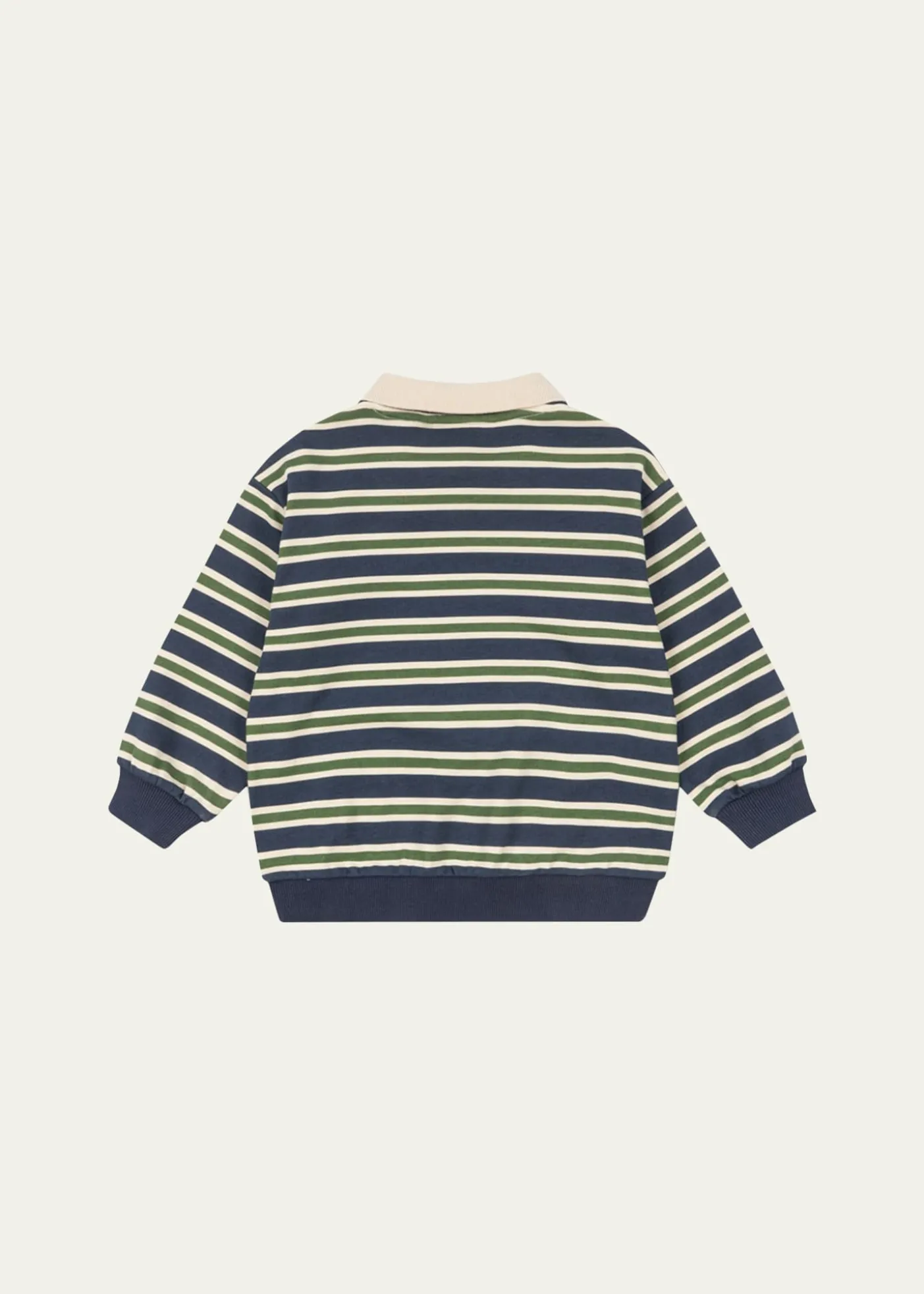 Konges SlojdBoy's Spotty Long-Sleeve Cotton Polo Shirt, 12M-10