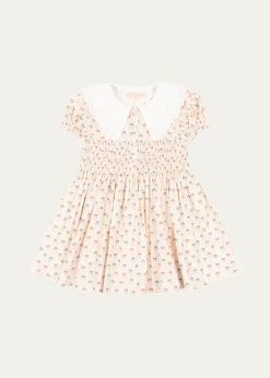 Konges SlojdGirl's Midsummer Smocked Floral-Print Dress, Size 2-10