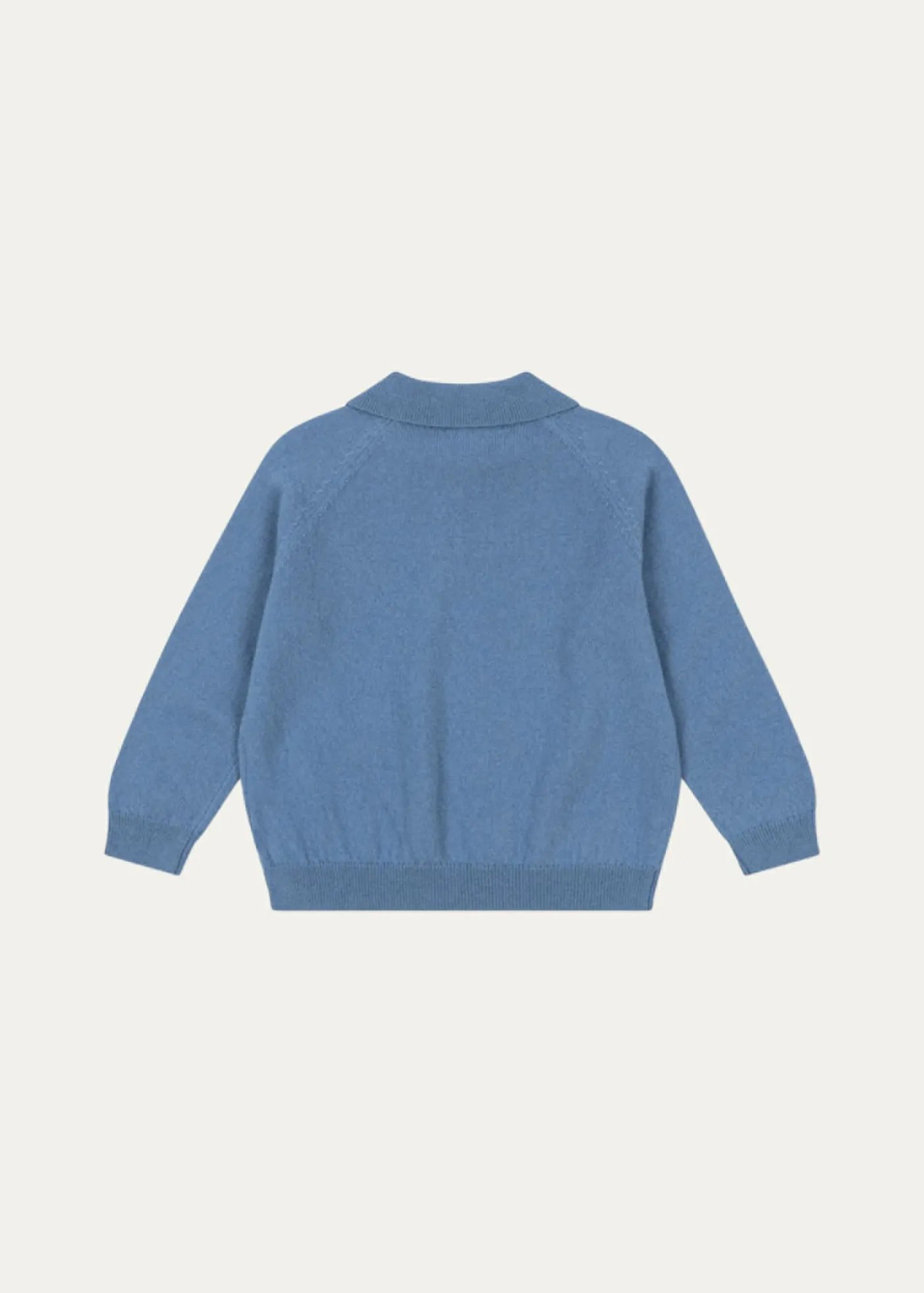 Konges SlojdBoy's Basi Striped Wool Knit Polo Sweater, Size 2-10