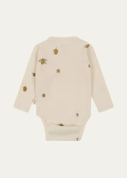 Konges SlojdKid's Fruit Motif Bodysuit, Size Premie-6M