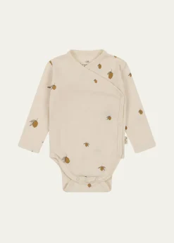 Konges SlojdKid's Fruit Motif Bodysuit, Size Premie-6M