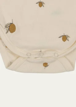 Konges SlojdKid's Fruit Motif Bodysuit, Size Premie-6M