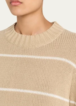 KuleThe Tatum Striped Cotton Sweater