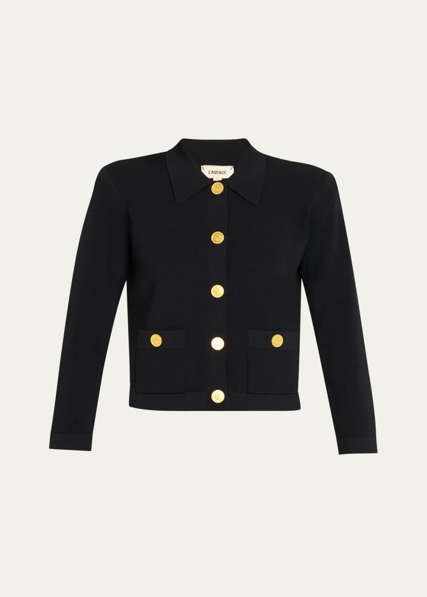 L'AgenceOsiris Collared Cardigan