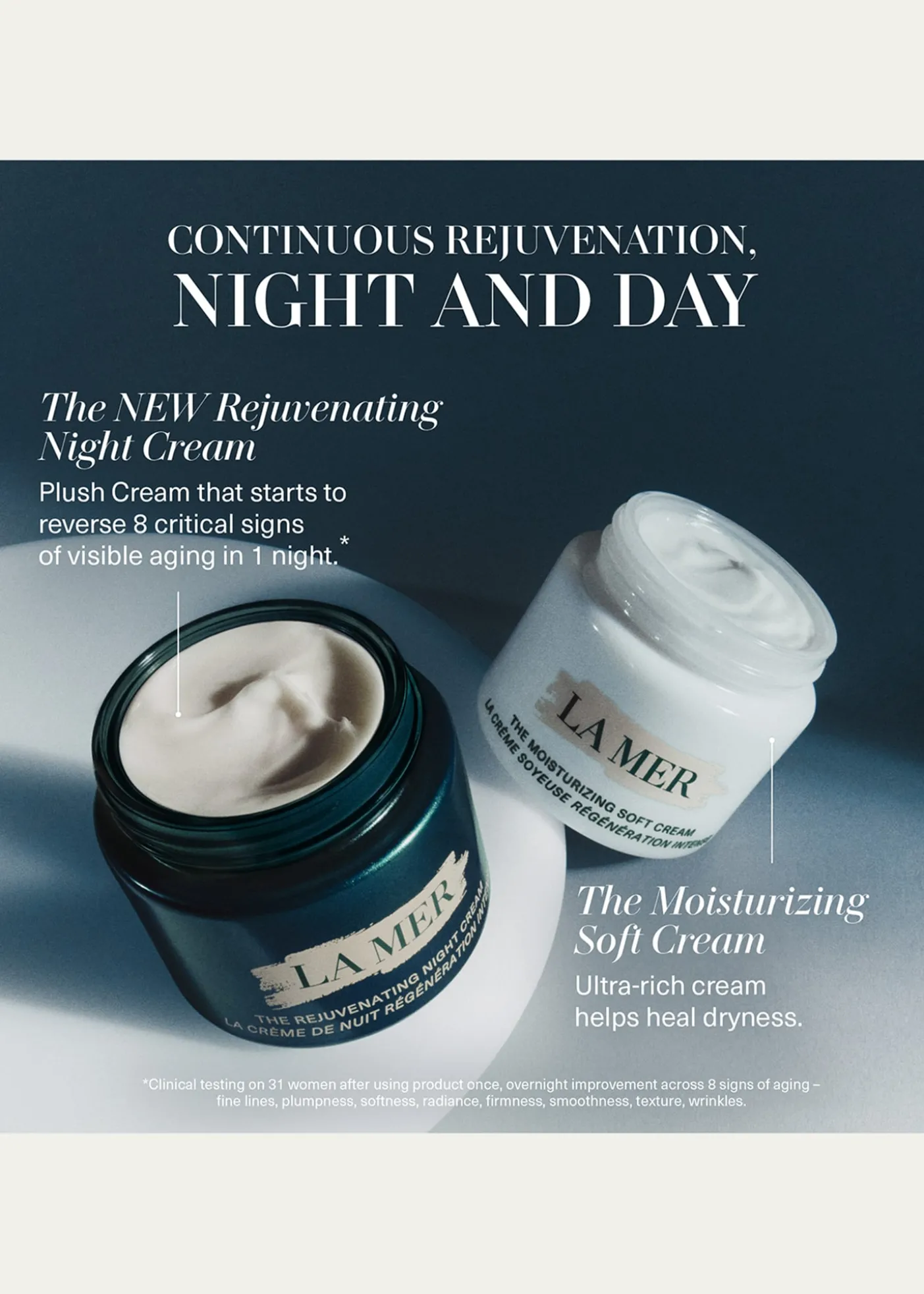 La MerThe Rejuvenating Night Cream, 0.5 oz.