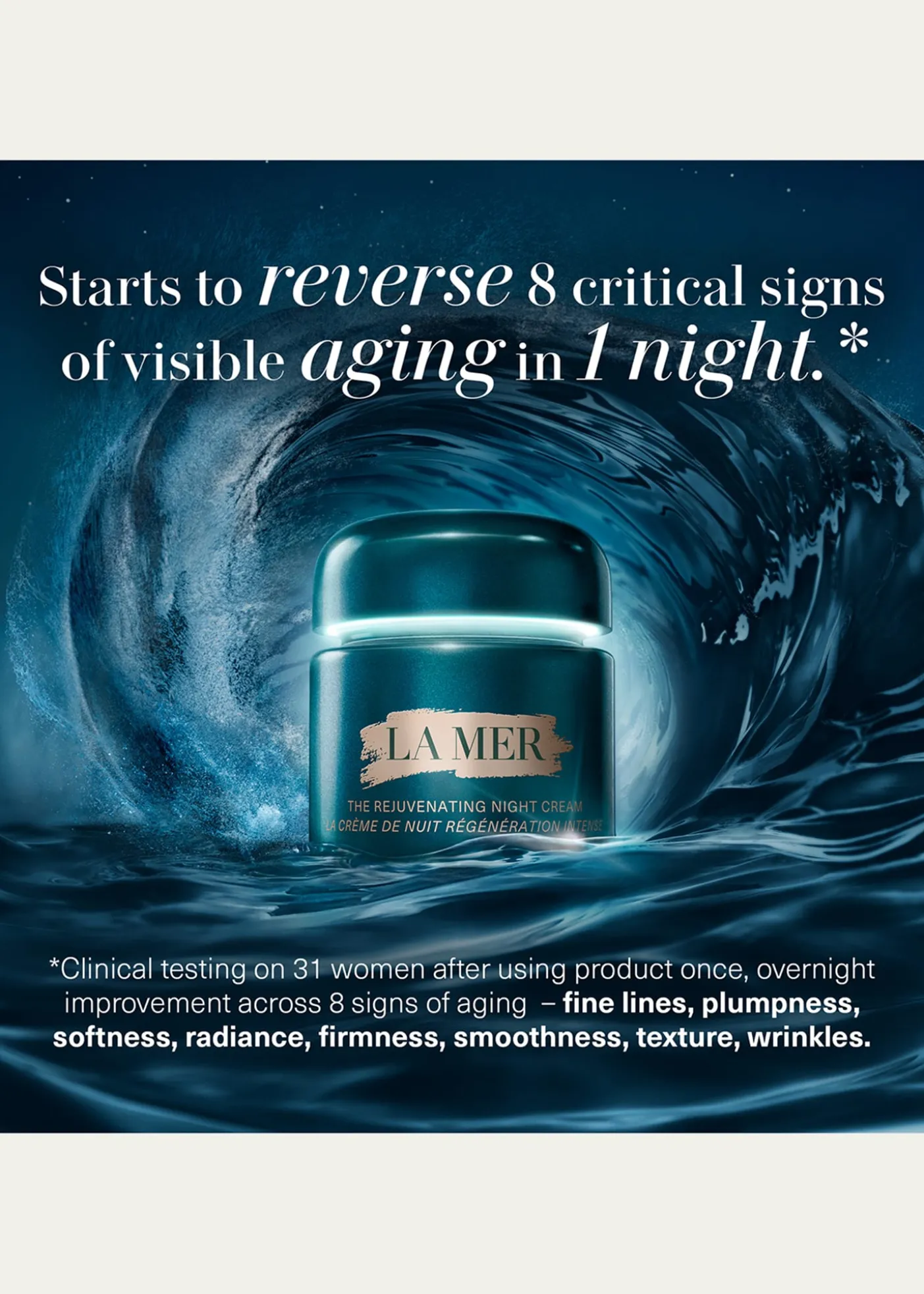 La MerThe Rejuvenating Night Cream, 0.5 oz.
