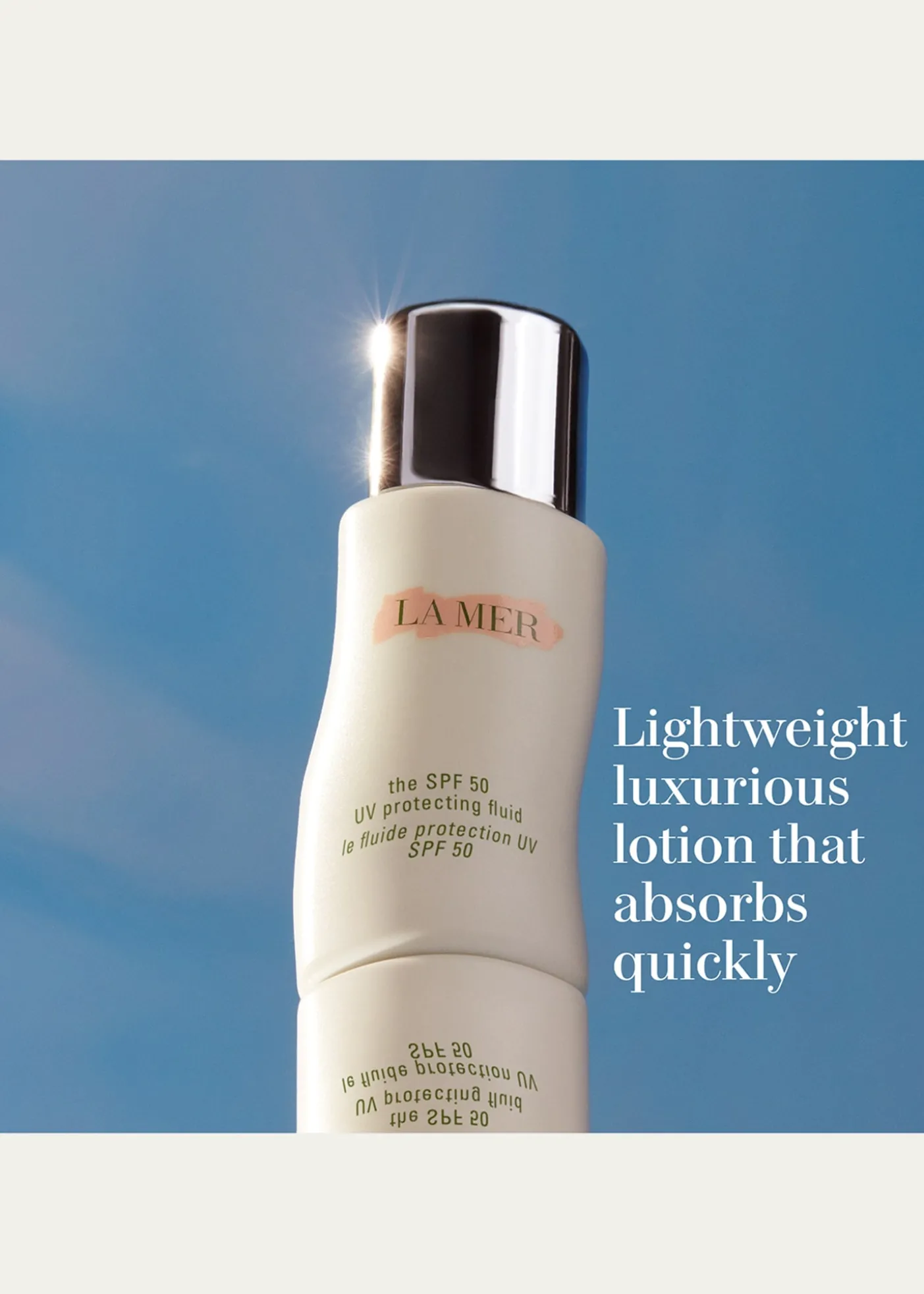 La MerThe SPF 50 UV Protecting Fluid, 1.7 oz.