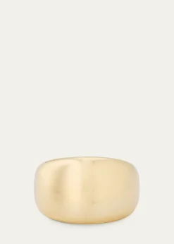 LanaCurved Bubble Hollow Ring