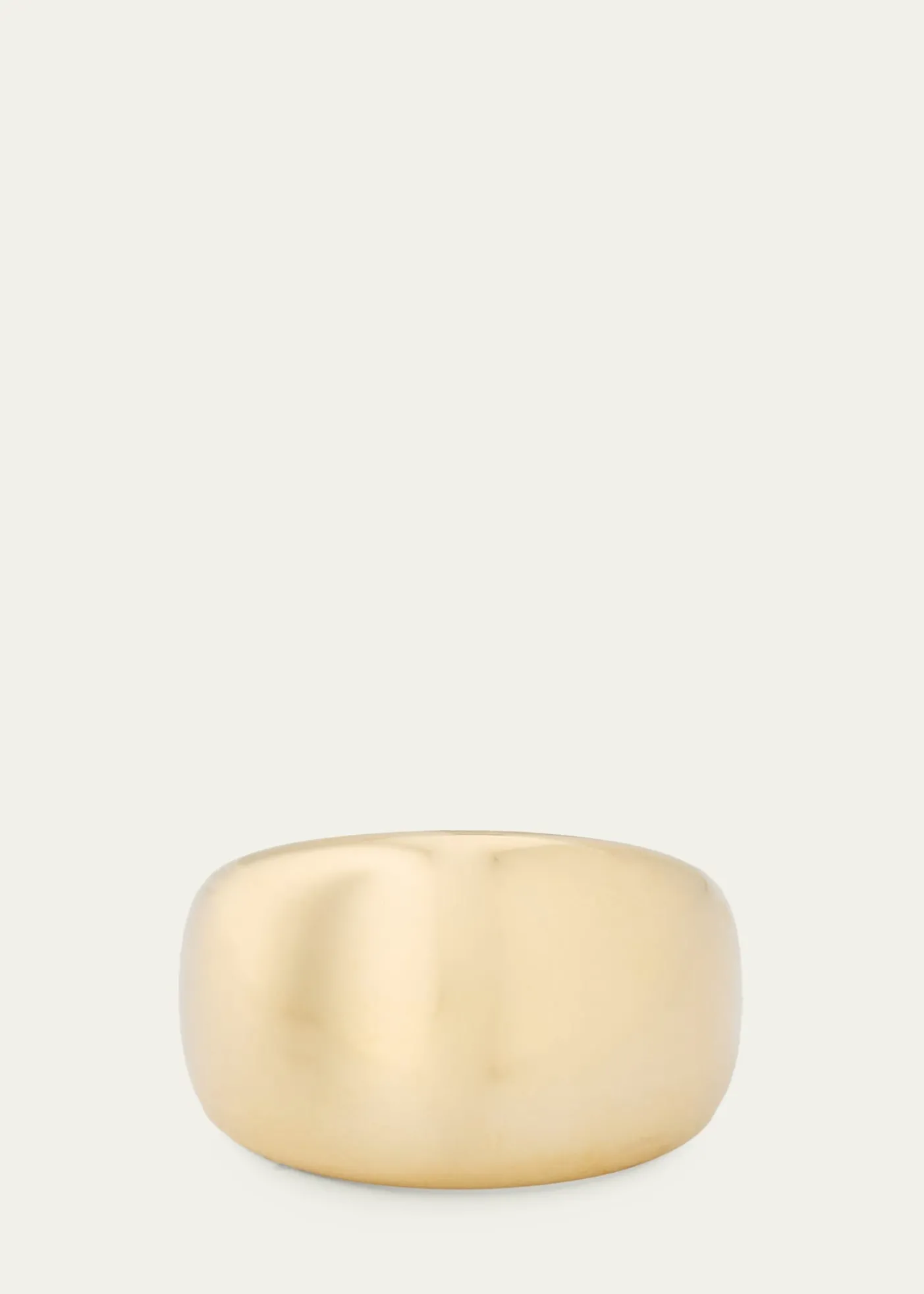 LanaCurved Bubble Hollow Ring