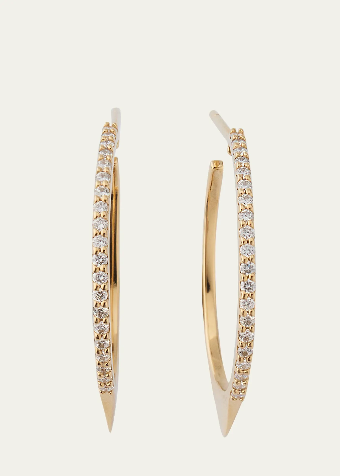 LanaEclipse Diamond Hoop Earrings
