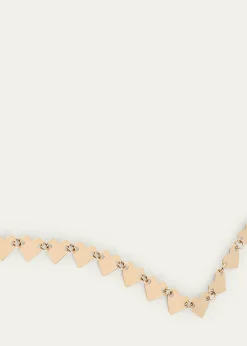 Lana14K Gold Laser Heart Chain Necklace