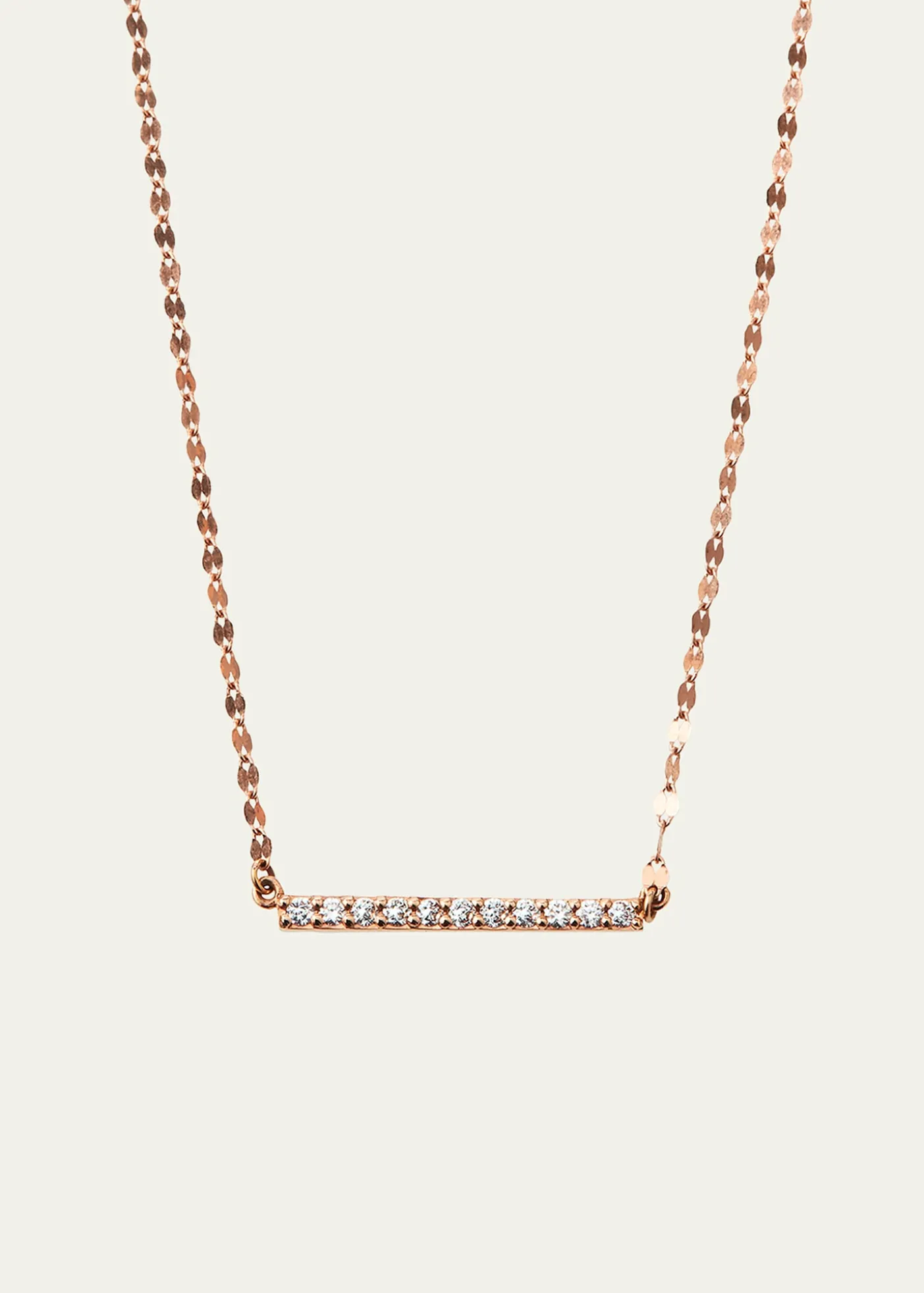 Lana14K Gold Mirage Blake Diamond Bar Necklace