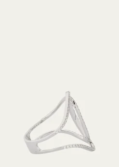 Lana14K Gold Skinny Illuminating Diamond Ring