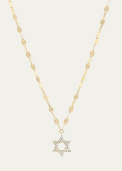 LanaMini Star of David Diamond Necklace