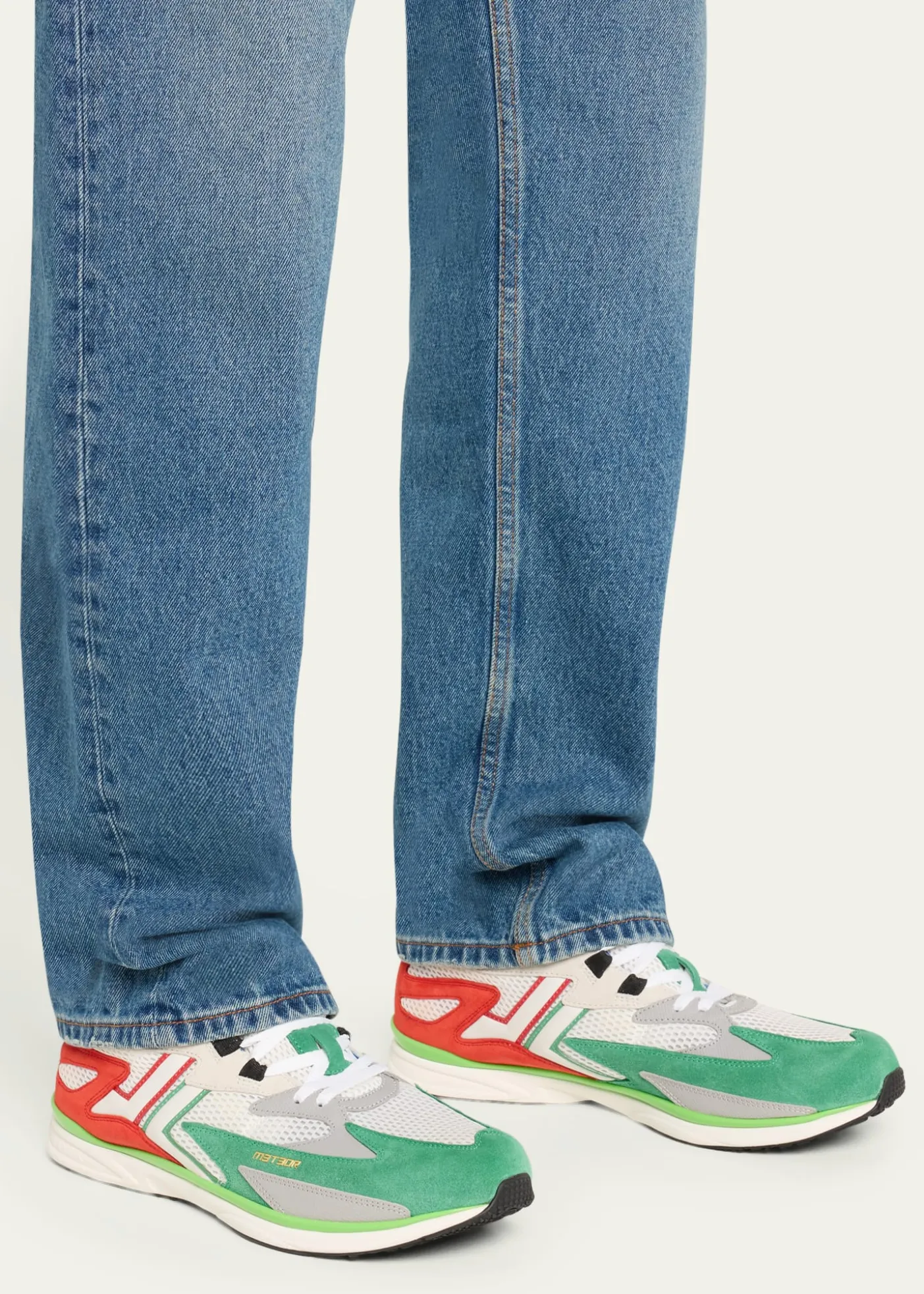 LanvinMen's Meteor Colorblock Runner Sneakers