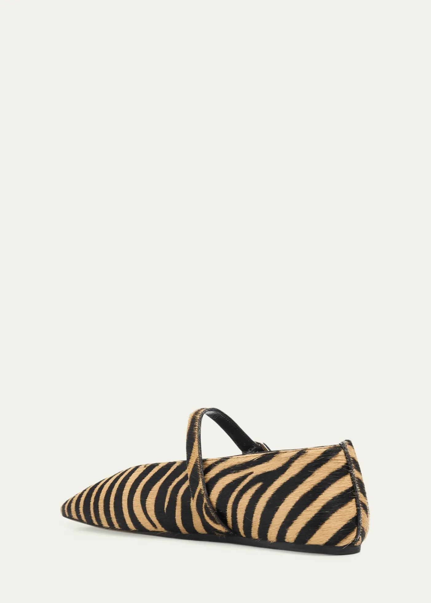 Le Monde BerylStella Zebra Calf Hair Ballerina Flats