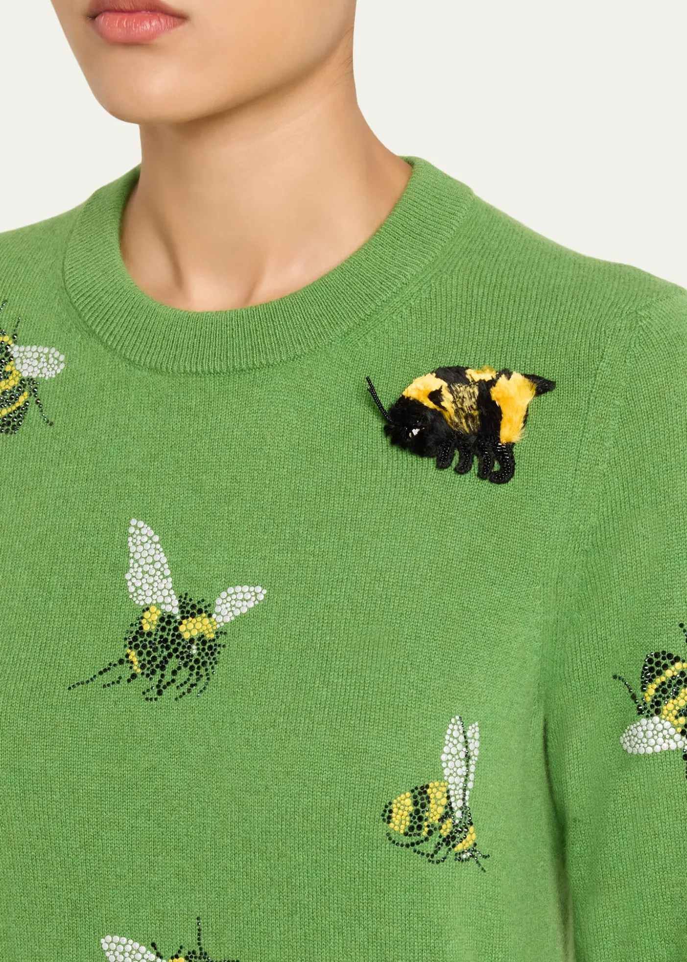 LibertineBuzz Off Shrunken Pullover Sweater