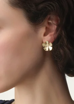 L. Klein18k Gold Alessia Diamond Stud Earrings