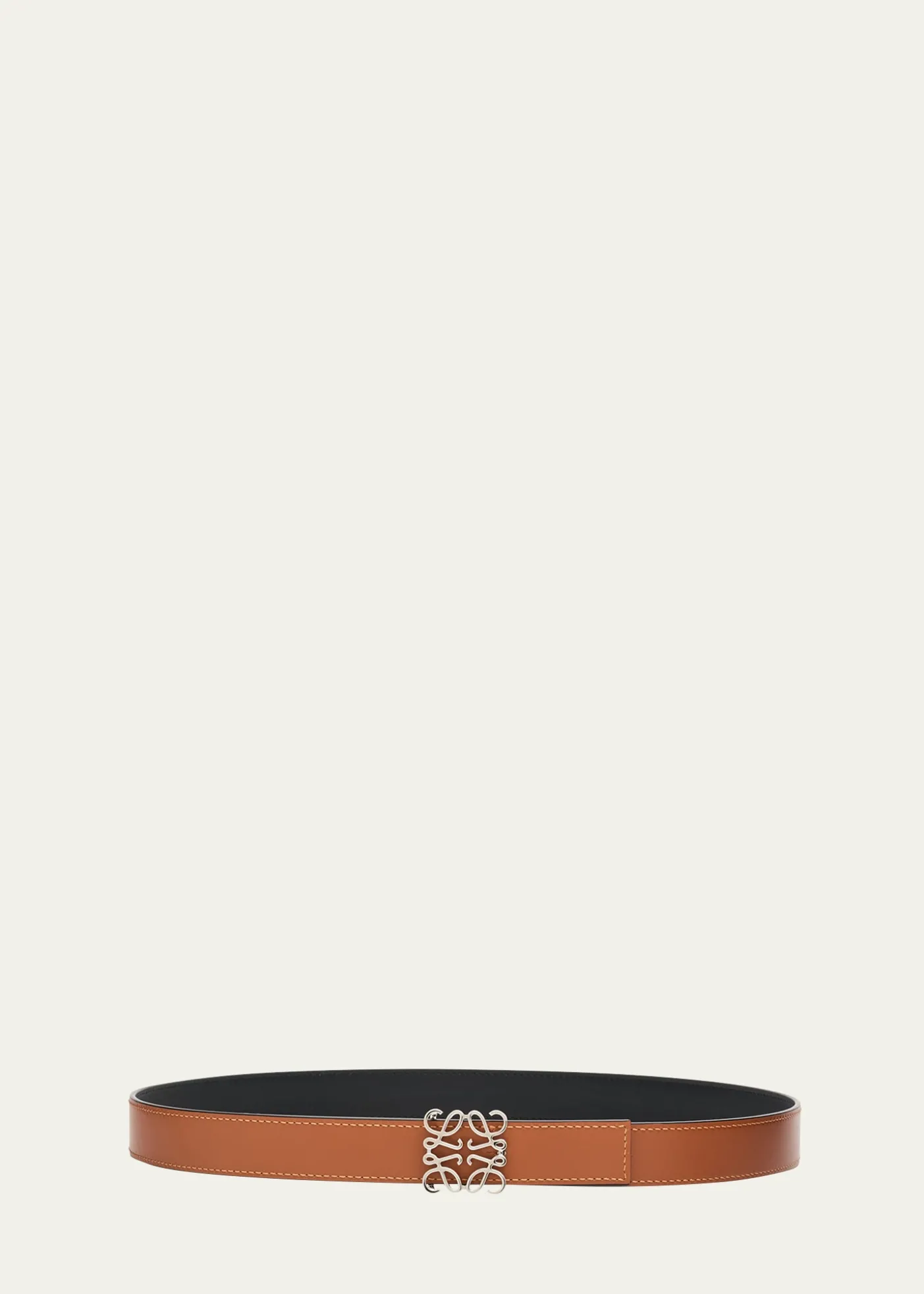 LoeweAnagram Reversible Leather Belt