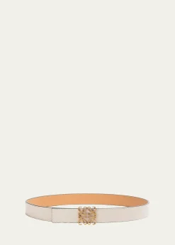 LoeweAnagram Reversible Leather Belt