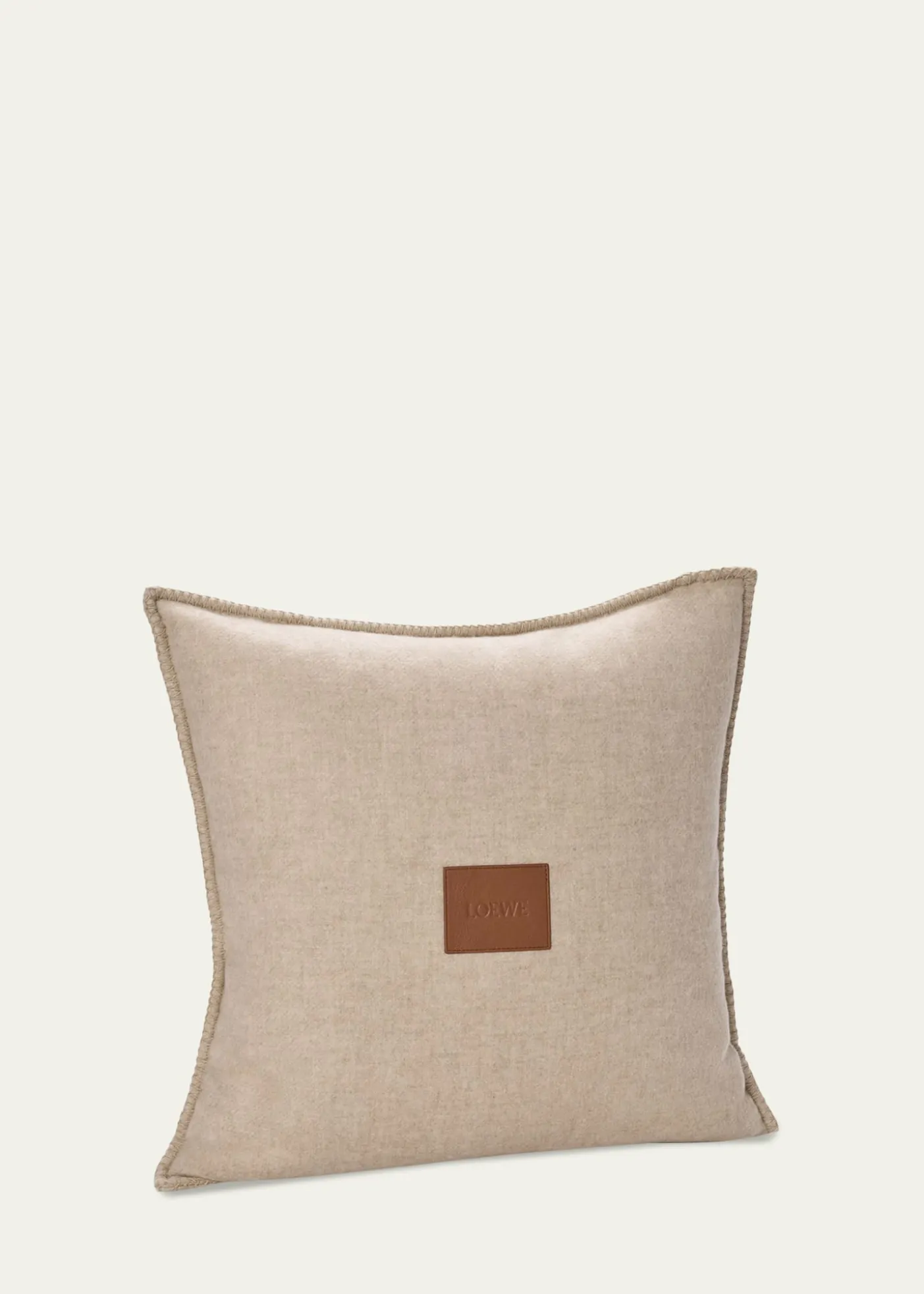 LoeweAnagram Wool/Cashmere Cushion, 20" Square