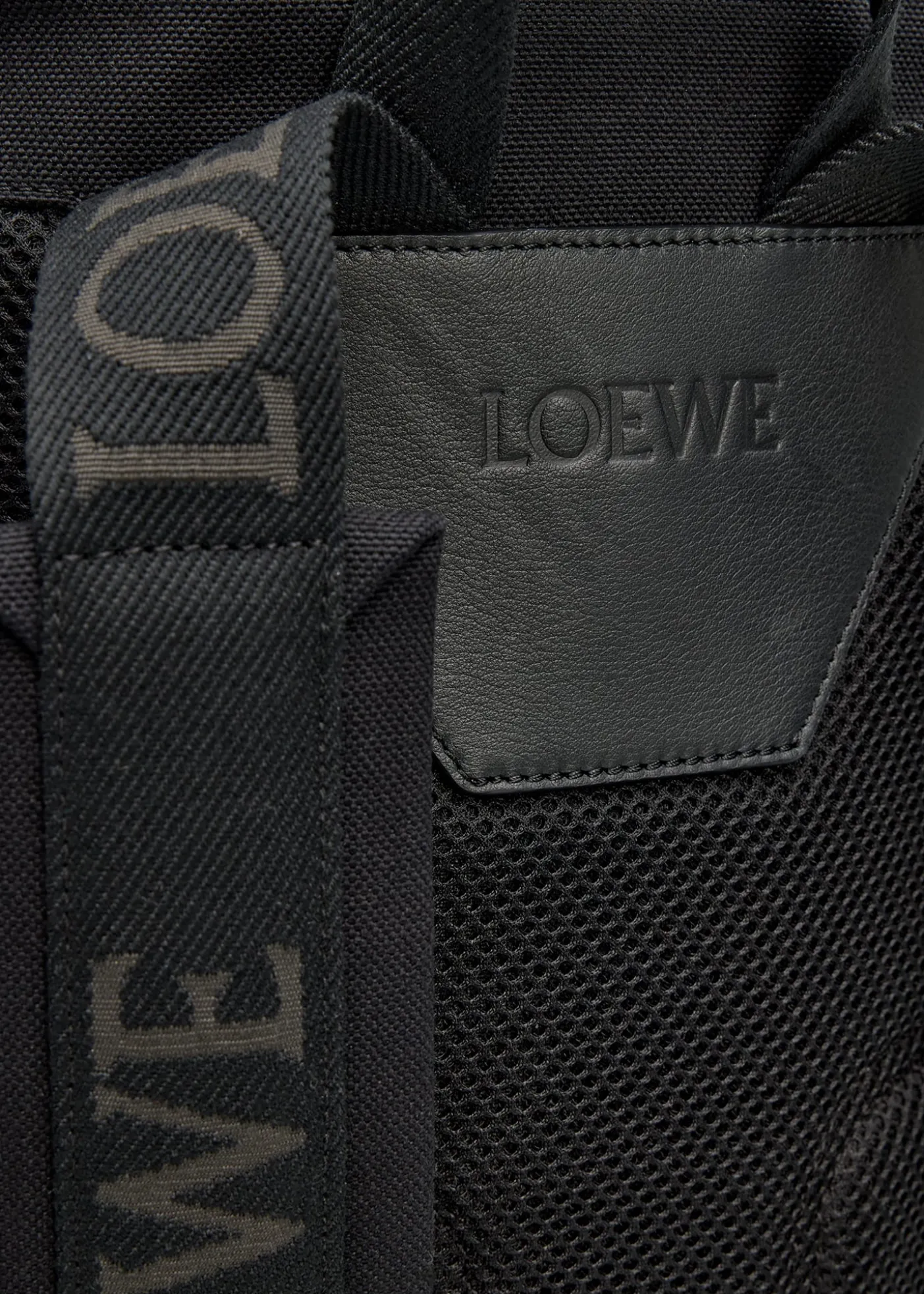 LoeweMen's Flex Roll-Top Canvas & Suede Backpack