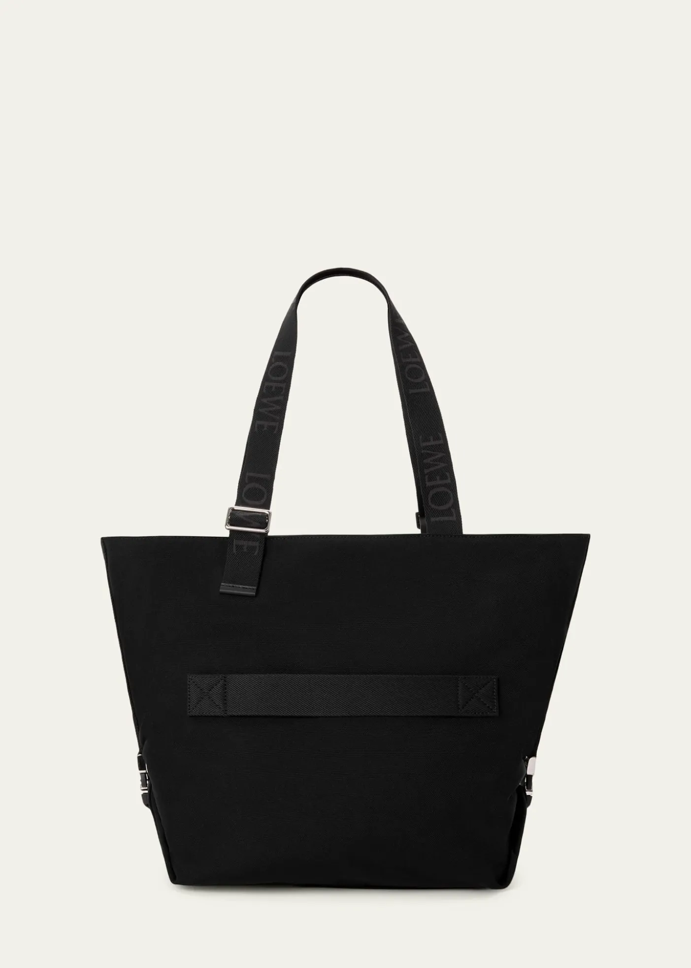LoeweMen's Flex Zipped Tote Bag in Canvas & Suede