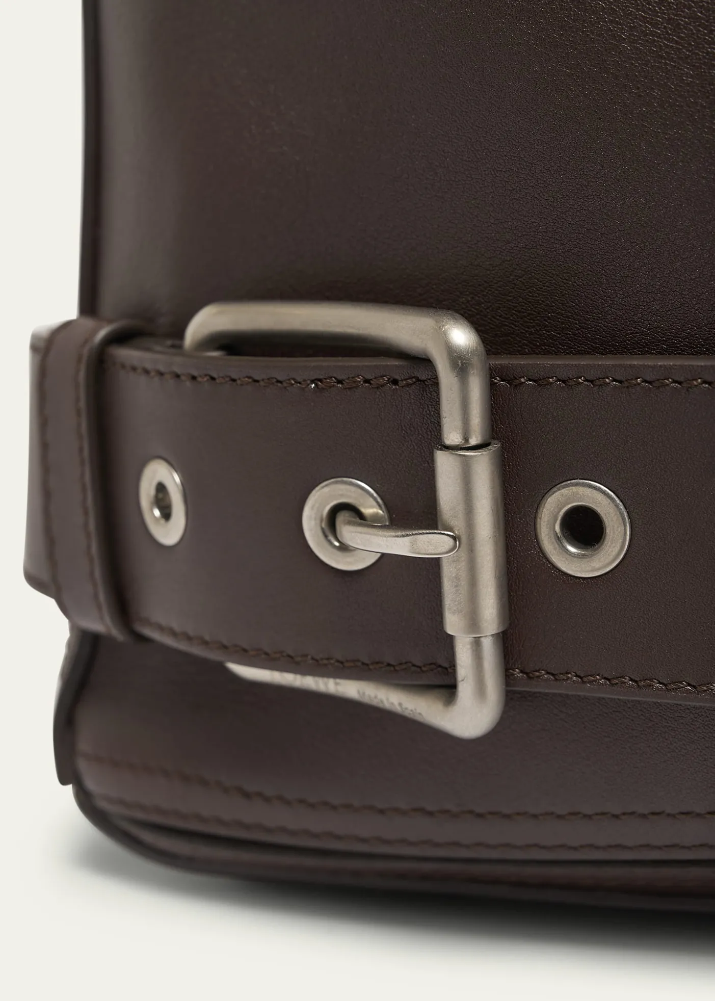 LoeweMen's Large Leather Biker Puzzle Shoulder Bag