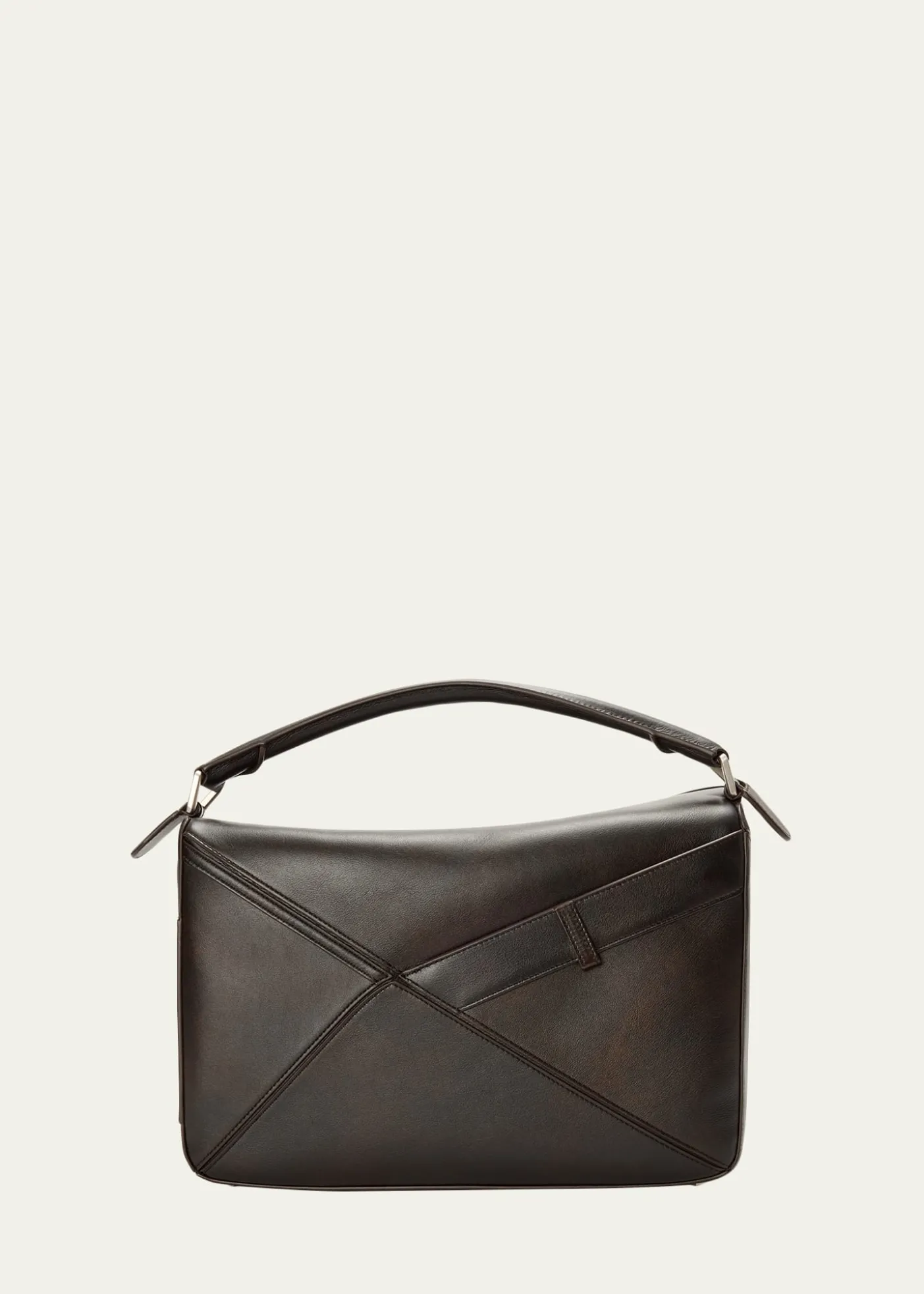 LoeweMen's Large Panta Puzzle Calfskin Shoulder Bag