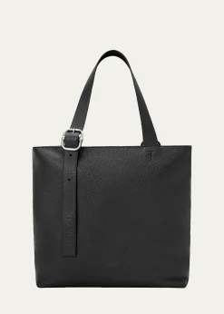 LoeweMen's Loop Zipped Leather Tote Bag
