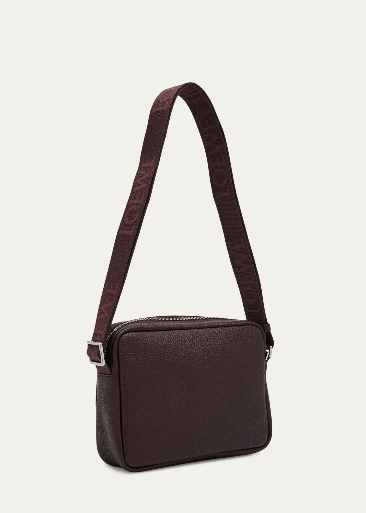 LoeweMen's Medium Pebble Grained Calfskin Messenger Bag
