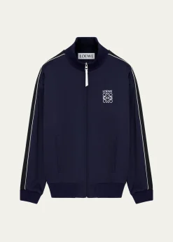 LoeweMen's Poly Satin Track Jacket