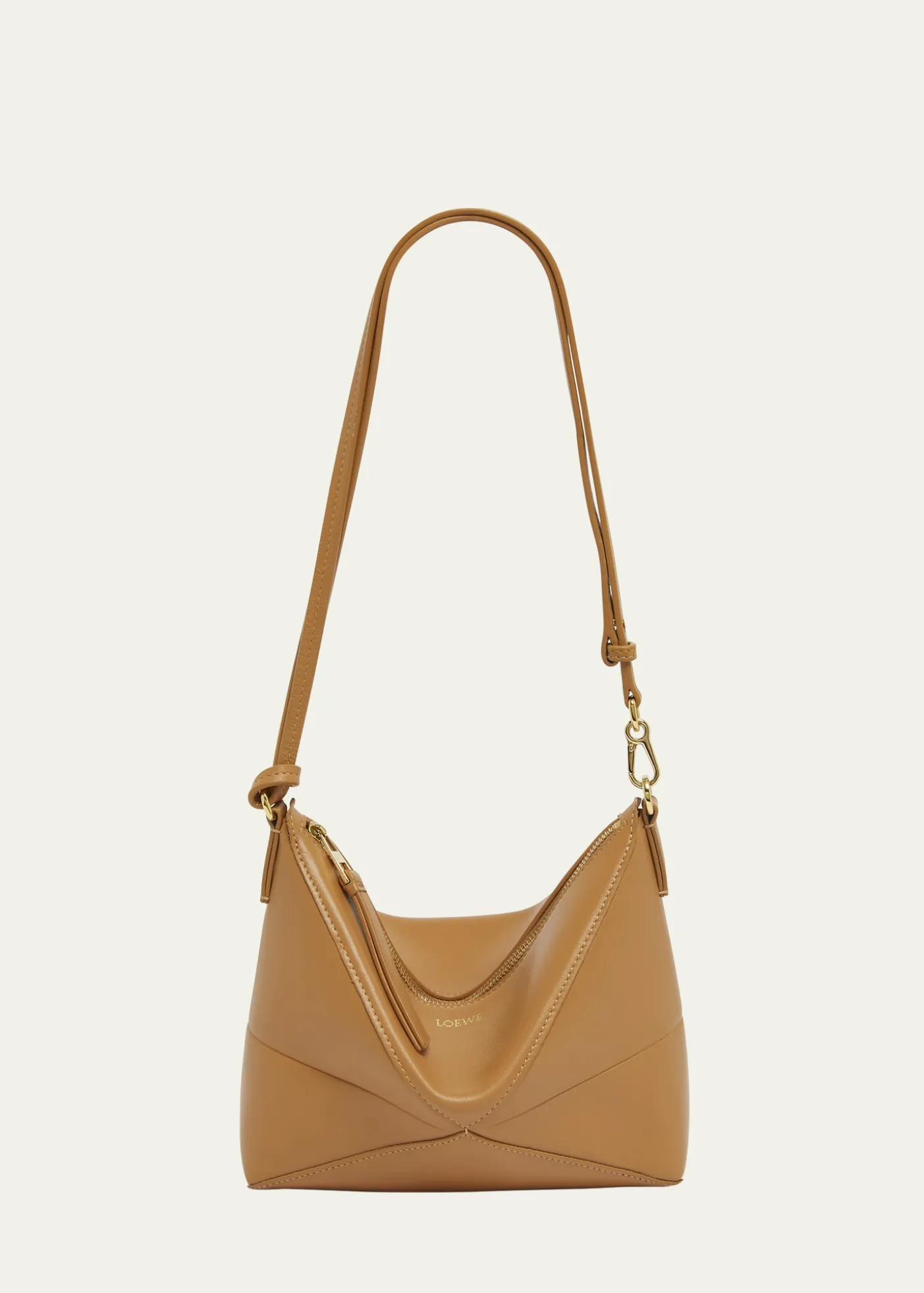 LoewePuzzle Fold Leather Pouch Shoulder Bag