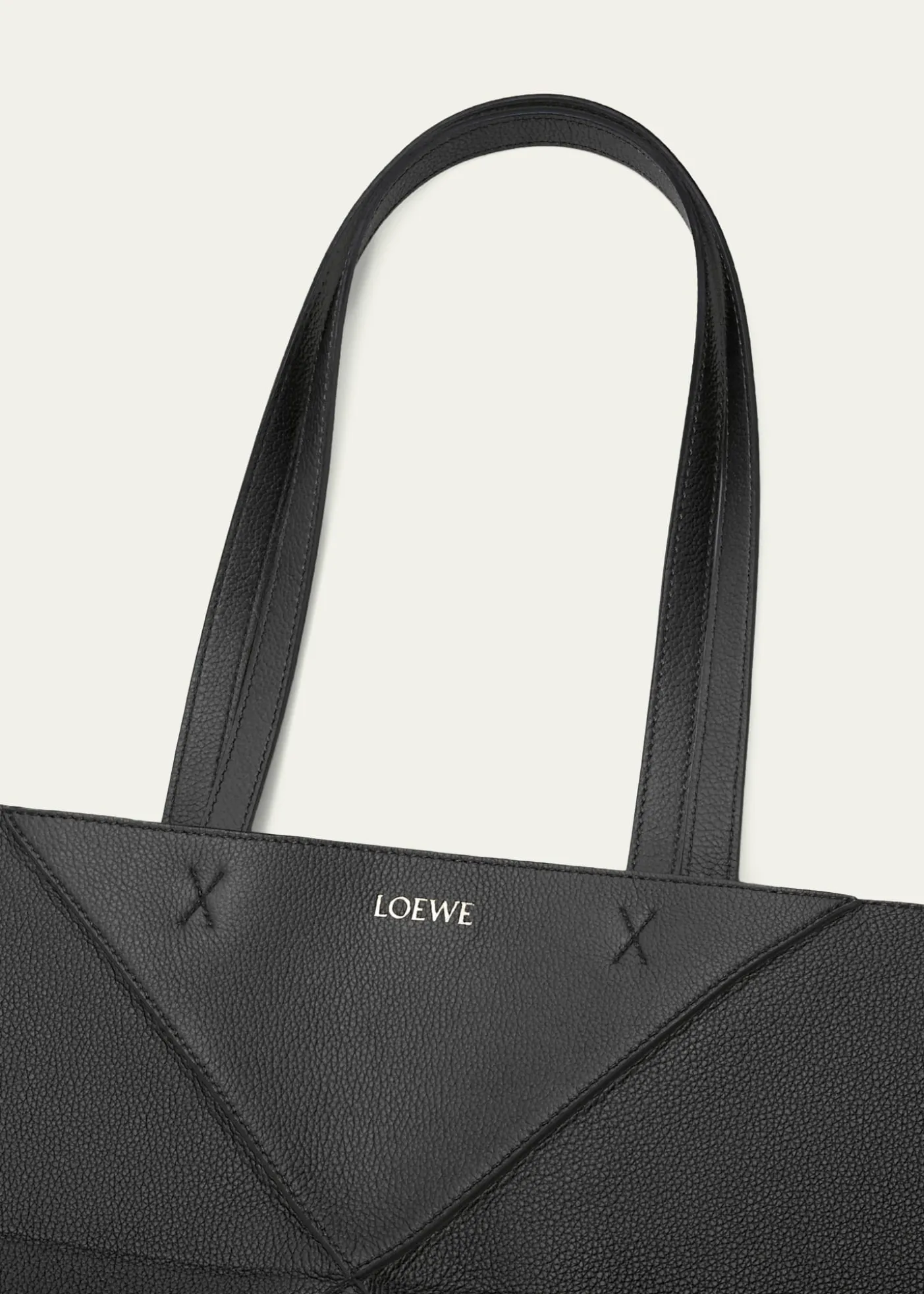LoewePuzzle Fold Tote Bag in Leather