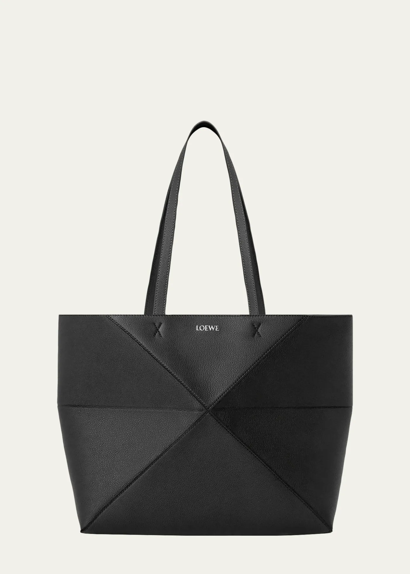 LoewePuzzle Fold Tote Bag in Leather