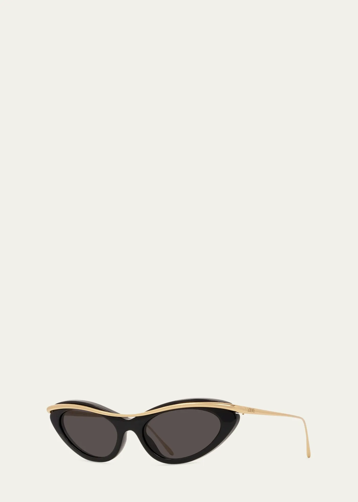 LoeweSignature Acetate & Metal Cat-Eye Sunglasses