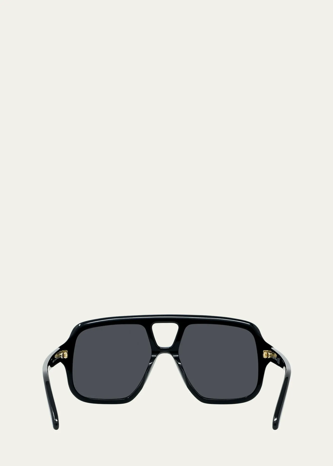 LoeweSlim Aviator Logo Sunglasses