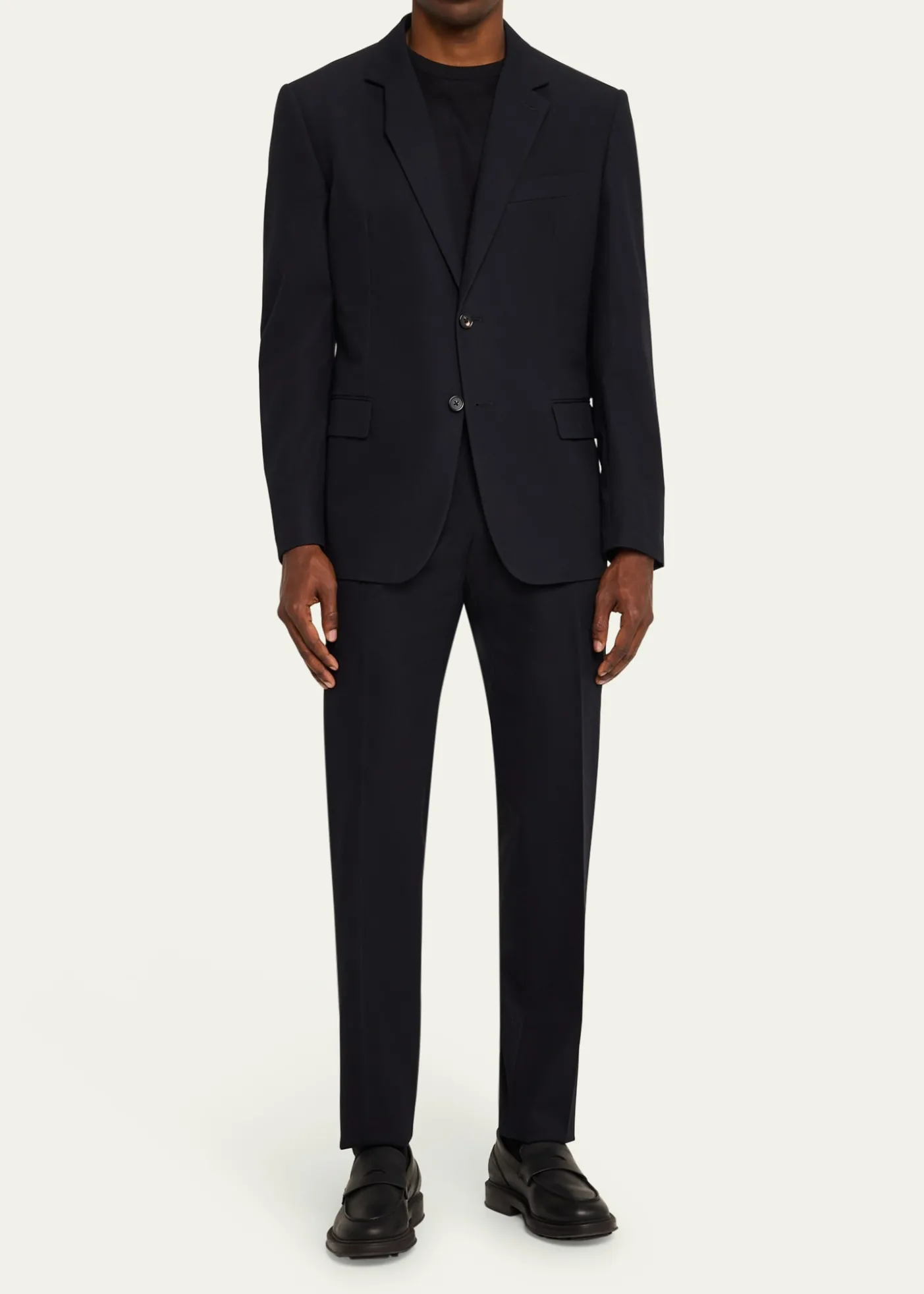 Loro PianaMen's Cotton-Wool Modern Fit Suit