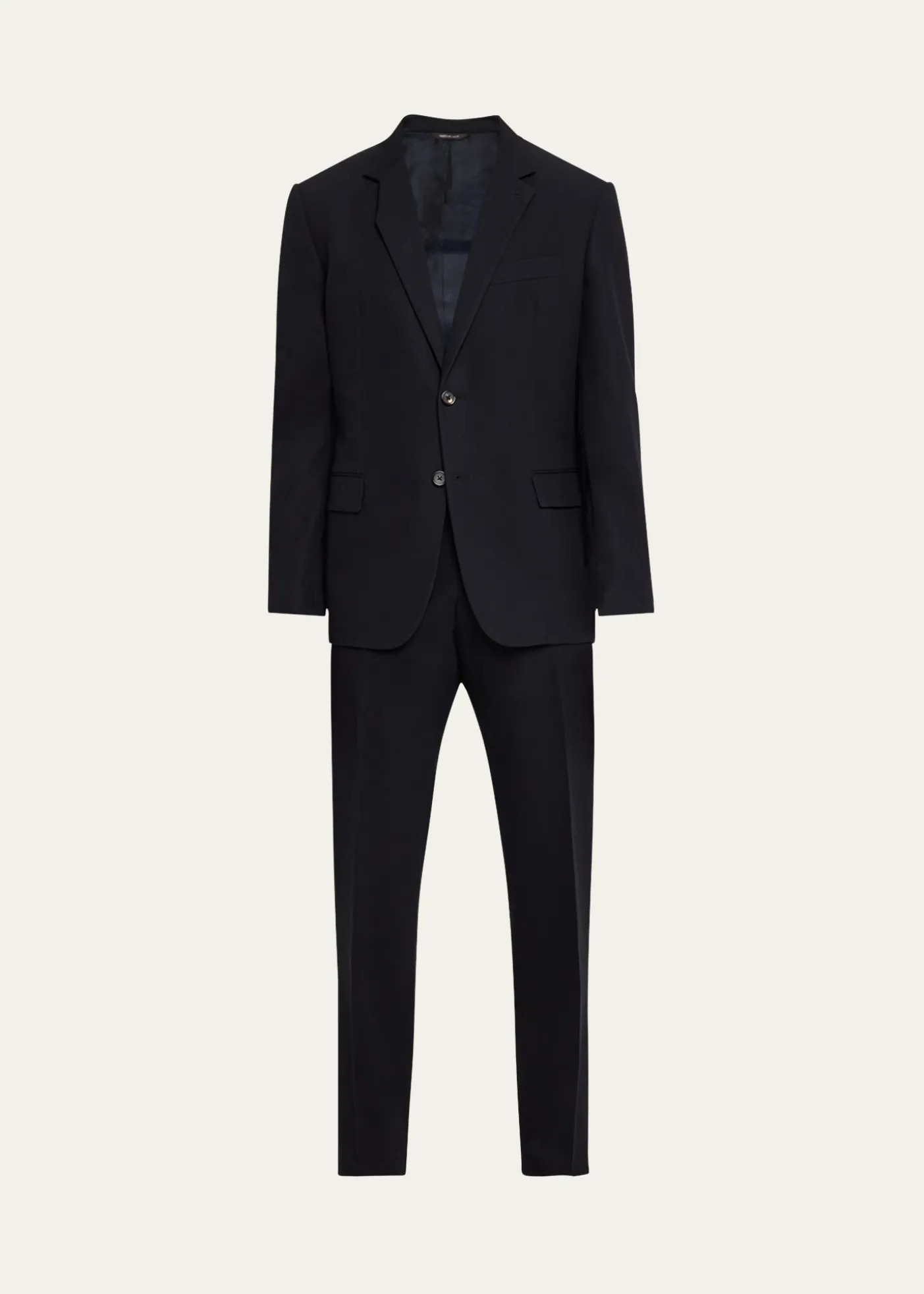Loro PianaMen's Cotton-Wool Modern Fit Suit