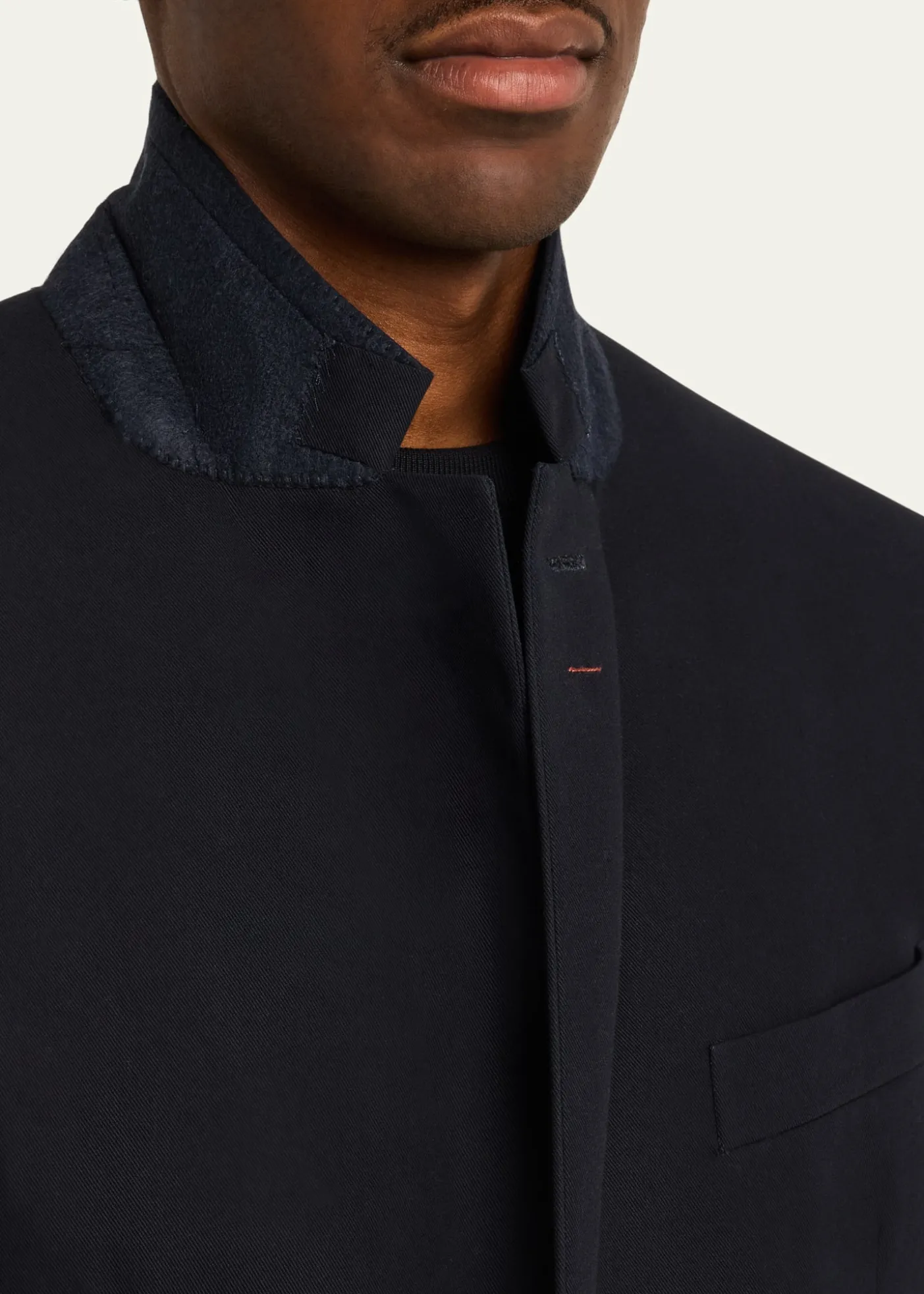 Loro PianaMen's Cotton-Wool Modern Fit Suit
