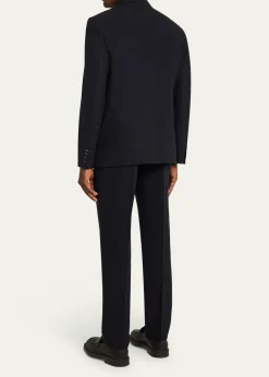 Loro PianaMen's Cotton-Wool Modern Fit Suit