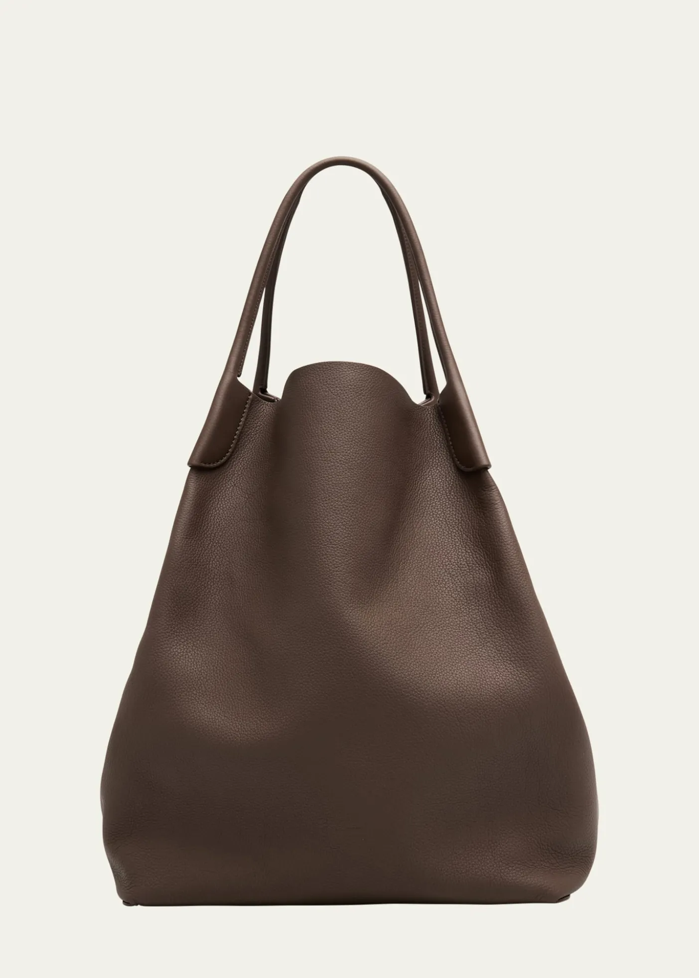 Loro PianaBale Leather Hobo Bag